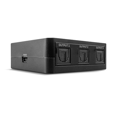 Lindy 70480 аудио сплитер Черен (70480)