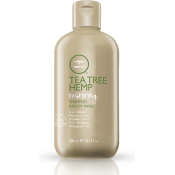 Paul Mitchell Шампоан и душ - гел с Коноп Tea Tree Hemp Restoring Shampoo & Body Wash 300мл
