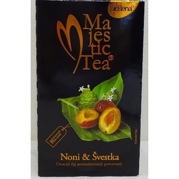 Biogena Čaj Majestic Tea Noni Švestka 20 x 2,5 g