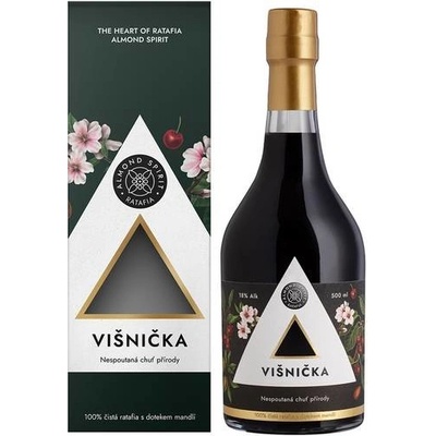 Ratafia Almond Spirit Višnička 18% 0,5 l (karton)