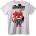 NOONEBRAND Тениска Avengers Endgame Капитан Марвъл Chibi - XL, White