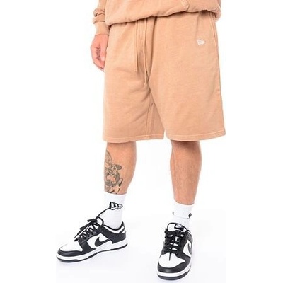 New Era kraťasy Washed shorts Orange White