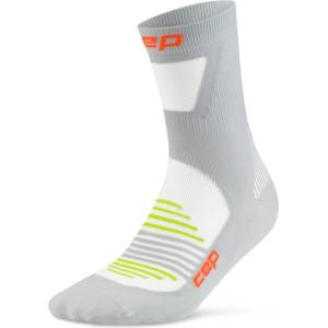 CEP Мъжки чорапи за бягане CEP Pro Run Ultralight Socks Mid Cut Running socks - Grey - размер III (201-9117-0411)