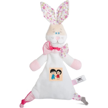 Амек Тойс Мека играчка за гушкане Амек Тойс - Зайче, зодия Близнаци, за момиче (090674-3)