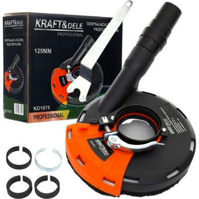 Kraft&Dele KD1975 Protiprachový odsávací kryt na uhlovú brúsku 125mm