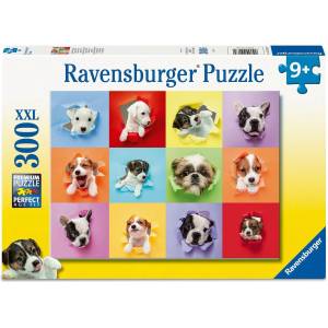 Ravensburger Пъзел Ravensburger от 300 XXL части - Палави кутрета (12004267)