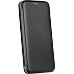Forcell Кожен Калъф за Xiaomi Redmi Note 10 Pro/Max, Forcell Elegance Book Case, Черен (5903396108457)