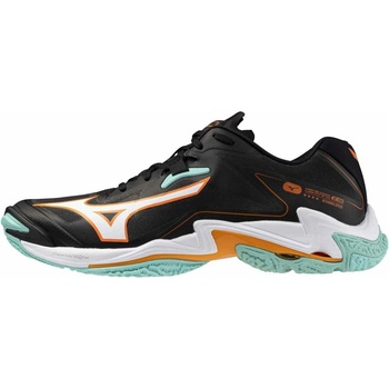 Mizuno Wave Lightning Z8 Black/Neon Flame