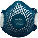 Portwest Респиратор portwest ergonet dolomite p271 / ffp2 с клапан, 10 броя в опаковка (p271whr)