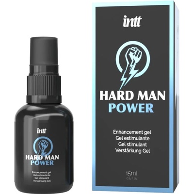 Стимулиращ гел за мъже, мощен ефект - Hard Man Power 15ml (INTT000055)