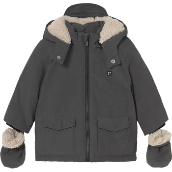 Mayoral Парка с ръкавици Mayoral - С качулка, сива, 12 м (15-02421-044-12M)