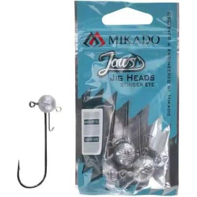 Mikado Jigové hlavičky JAWS STINGER EYE JIG BN vel.10 15g 3 ks