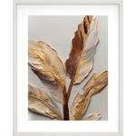 Styler Печатна картина с включена рамка 40x50 cm Golden Strelitzia - Styler (OB-22879)