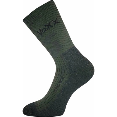VOXX zimní vlněné VOYAGE se stříbrem ZELENÉ