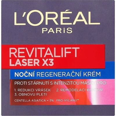 L'Oréal Revitalift Laser Night krém 50 ml