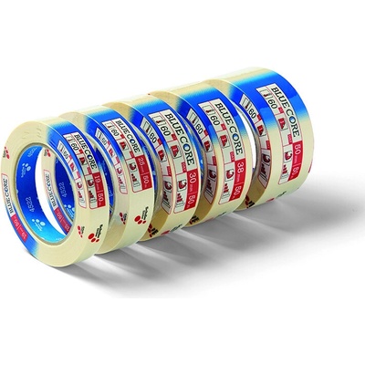 Schuller Lepiaca páska, CORE, papierová, Eh, klar, žltá, 50 mm x 50 m