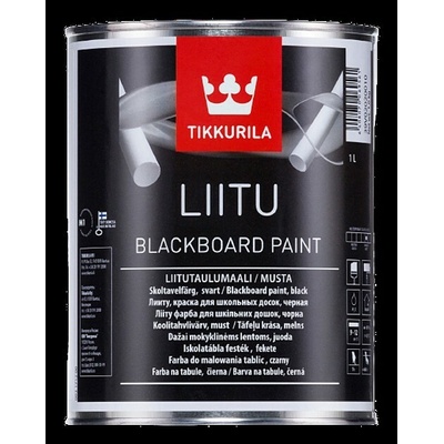 Tikkurila LIITU BLACKBOARD PAINT 1 l Čierna matná