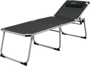Outwell New Foundland XL Sonnenliege – Robuste Campingliege, Max. 120 Kg, Für Garten & Outdoor