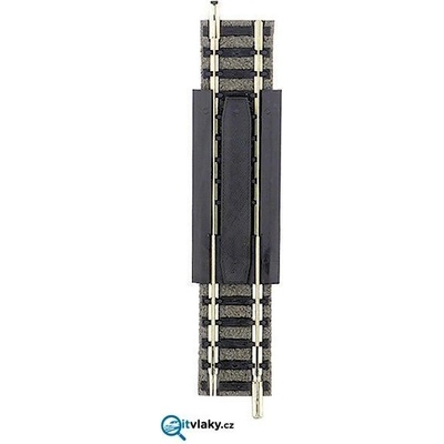 Fleischmann N vyrovnávací rovná kolej 83 -111 mm s přejezdem 9110