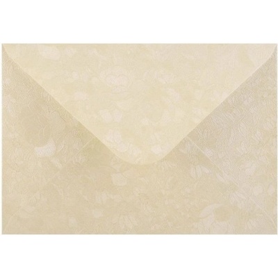 Paper Design Obálka C6 metalická s ražbou - krémová - 190481