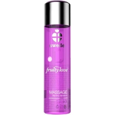 Затоплящо масажно масло, малина и ревен - Fruity Love Oil 60ml (D-227014)
