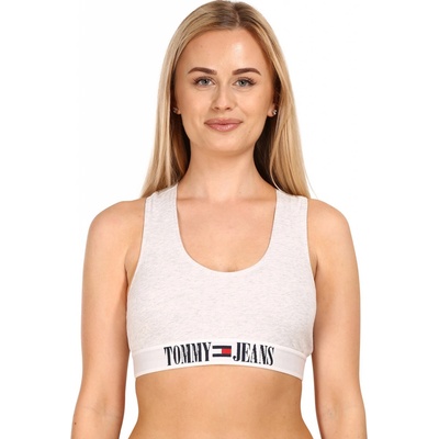 Tommy Jeans jednofarebný UW0UW04261.PPYX šedá
