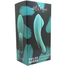 Pulse Queen dobíjecí vodotěsný na klitoris zelený