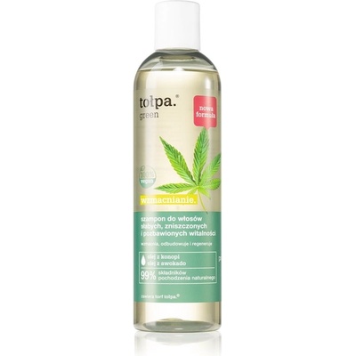 Tołpa Green Strengthening šampón pre oslabené a poškodené vlasy 300 ml