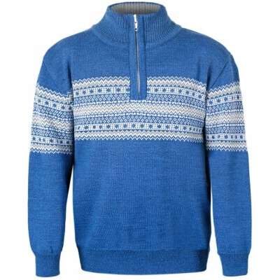 Kama dětský Merino svetr 1019 127 denim