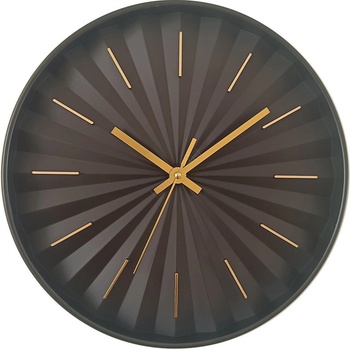 Globo B992533 - Стилен стенен часовник Ø 30, 5 см, 1xAA, черен (GL8830)