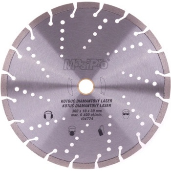 MasiPro Kotouč diam.seg.laser 300 mm 104774