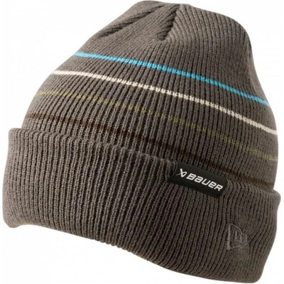 Bauer NE Striped Toque Jr 1062330 šedá