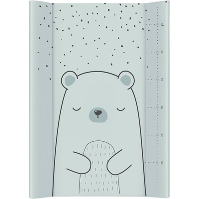 KikkaBoo Мека PVC подложка за повиване 80х50см Bear with me Mint (31108060048)