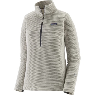 Patagonia Дамски поларен пуловер Patagonia Women's R1 Air Zip Neck Fleece jumper - Birch White (105-6527-0714)