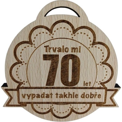 Trvalo mi 70 let medaile