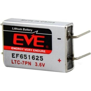 EVE Литиево тионил хлоридна батерия Eve LTC-7PN (EF651625), 3.6V, 750 mAh, Li/SOCl2, 1бр (EP651625)