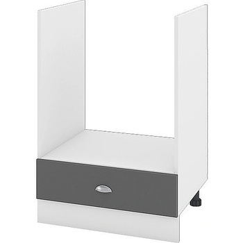 ИРИМ Долен кухненски шкаф за вградена фурна Сити БФ-Цимент мат-06-36 60 см