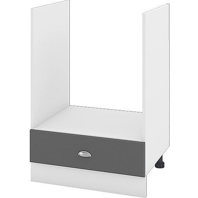 ИРИМ Долен кухненски шкаф за вградена фурна Сити БФ-Цимент мат-06-36 60 см