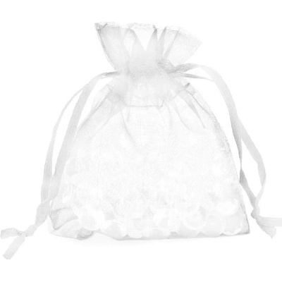 Paper Design Organza sáček 7,5x10cm bílý