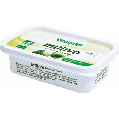 Vitaquell Margarín Molivo slunečnicový s olivovým olejem Bio 250 g