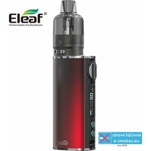 iSmoka Eleaf iStick T80 GTL Pod Tank Grip Full Kit 3000 mAh Gradient Red 1 ks