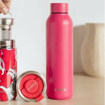 Quokka Nerezová láhev termoska Raspberry Pink 630 ml