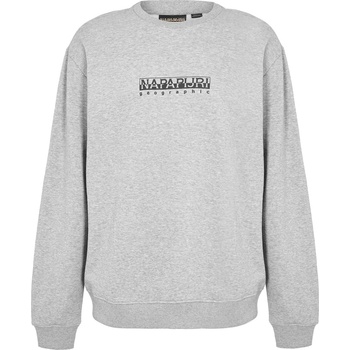 Napapijri Блуза Napapijri Box Logo Crew Sweatshirt - Grey