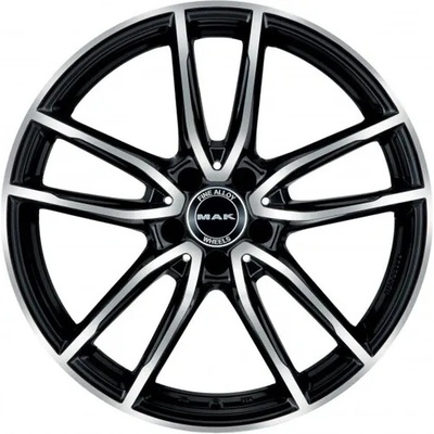 MAK EVO 9X18 5X112 ET33 black polished