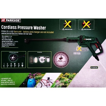Parkside PDRA 20 V 20-Li B2