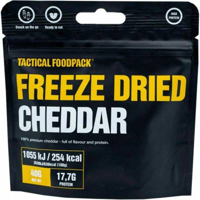 Snacky TACTICAL FOODPACK LYOFILIZOVANÝ CHEDDAR 40 g