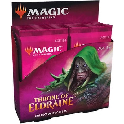 Wizards of the Coast Magic the Gathering Throne of Eldraine Collector Booster Box