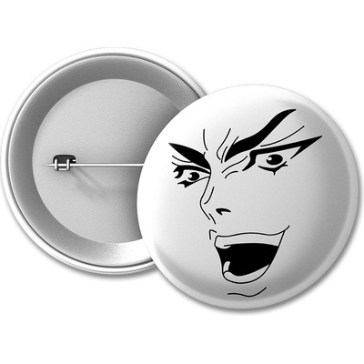 JoJo's Bizarre Adventure placka Dio Face 50 mm