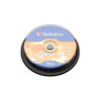 Verbatim DVD-R, 4.7 GB, 16x, AZO покритие, 10 броя в шпиндел, office1_2065200055