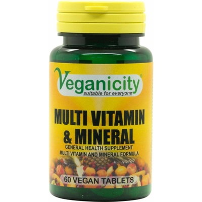 Veganicity Vegan Multivitamin & Multimineral 60 tabliet